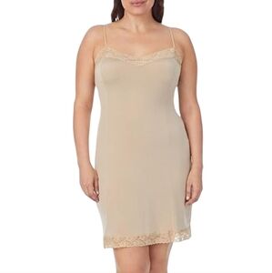 Jones New York Signature Lace Trim Slip Dress 38"